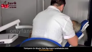 Doktor Porno Konulu Damla özden diş doktoruna sikildi