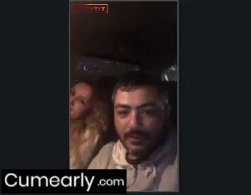 Baldızını arabada götürüyor