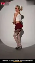 Burçin Erol am reklamı çekimlerinde